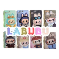 A5/A4/Mini Size Spring Spiral Notebook Cute Labubu Notebook