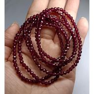 Garnet Garnet 3.5mm+(3 circle 3 Rings)