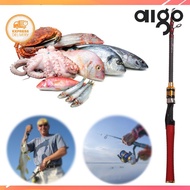 Telescopic Fishing Rod 1.8m/2.1m/2.4m Spinning Casting Rod Portable Travel Rod