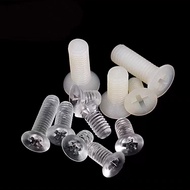 Nylon Screw Phillips Flat Head Plastic Screw Countersunk Head Screw Insulation Bolt Countersunk Mach