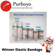 High Elastic Bandage 4in 10cm x 4,5m / similar to Tensocrepe Medicrepe Elastic Bandage - Winner
