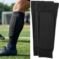 [BR] 2/1Pcs Honeycomb Sport Sock Cover - Shock Absorbing - Anti-collision - Leg Pressure Protection 