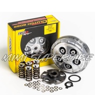 FASSTEK RACING YAMAHA Y15ZR V1 V2 / FZ150 V3 SLIPPER HYPER CLUTCH 5 SPRING Y15 FZ FS150i CLUTCH CASE