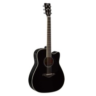 Yamaha FGX820C Dreadnought Cutaway Acoustic-Electric Guitar - Black / Natural ( FGX-820C-NT / FGX820