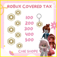 ♧ ∆ ❖ Robux Keychain Covered Tax (Not a Code)