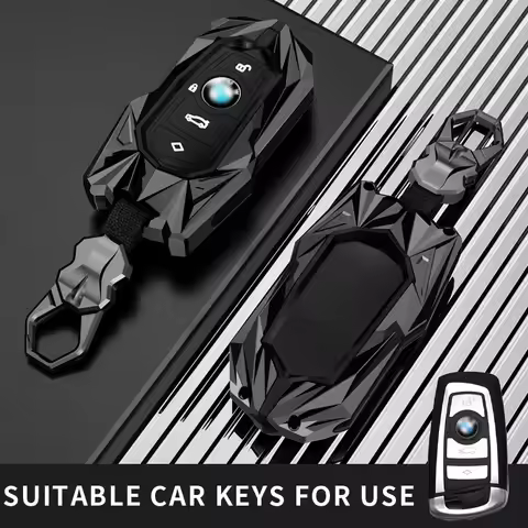 Fit fo bmw car key case ring cover chain holder 1 2 3 4 5 6 7 Series X1 X3 X4 X5 X6 F36 F25 F26 F30 