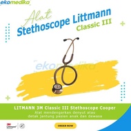 Stetoskop Littmann Classic 3 Spesial Edition, Black Edition, Chocolate Copper, Smoke Black, Dark Oli