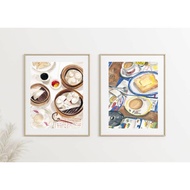 Dim Sum Art Dim Sum, Food Art, Food Poster, Dim Sum Print, Dims Sum Wall Art, Cute prints , Canvas W