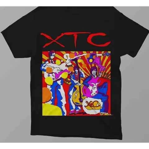 Xtc Rock Band Black T Shirt All Sizes