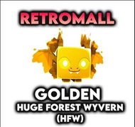 Golden Huge Forest Wyvern (HFW) (Pet Simulator X)