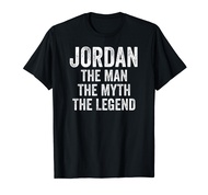 Jordan The Man The Myth The Legend Shirt First Name Jordan T-Shirt