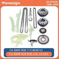 Engine Timing Chain Kit & VVT Gear Fit 2.0 L For BMW X1 X3 X5 Z4 328i 428i N20 N26 B20 N20B20 2.0L l