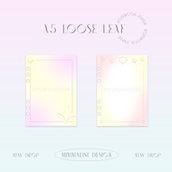 [ b.yourstarlight ] A5 Loose Leaf Notebook Paper/ Refill Paper | 6 holes - 2 designs in 1 pack