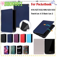 SHOUOUI E-Reader , Auto Sleep/Wake Shockproof Protective Shell, TPU Simple Slim Folio Cover for Pock