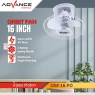 Orbit Fan Advance OBF-16 Kipas Angin Orbit 16 inch Auto fan 16 ” Kipas Plafon