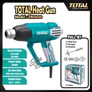 TOTAL HEAT GUN TB2006 HEATER HOT AIR GUN DIGITAL DISPLAY 2000W