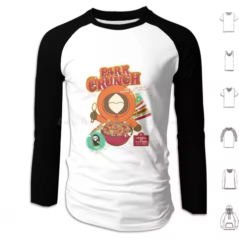 Kencrunch Hoodies Long Sleeve Funny Cartman Kenny Eric Cartman Park Kyle South Cartoon Stan Stan Mar