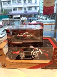 sf express 順豐 Audi R8 LMS 2019 1:32 + Audi R8 LMS 2022 1:64