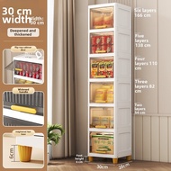 ZHUOLESHI | Slim Spaces Multi-Layer Drawer Storage Cabinet 25-55cm