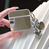 Mirror Heart For Apple AirPods 4 Pro2 Pro AirPods 1/2 AirPods 3 Headphone Case