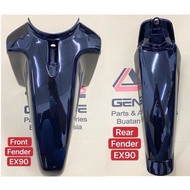 VISS COMBO SET DEMAK EX90 EX 90 DAYANG DY90 FRONT FENDER COVER MUDGUARD DEPAN + FENDER REAR COVER SE