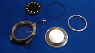 【蠔錶配件】蠔式白鋼DIY錶殼組/適用eta2824-2機芯