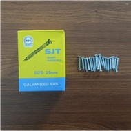 SJT White Concrete Nails 1" inc