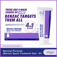 ¤ ▦ ◳ Benzac Benzoyl Peroxide Spots Treatment Gel 5% 60gm (Anti-Acne Pimple Cream)