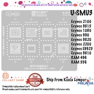 [CE] AMAOE U-SMU3 BGA Reballing Stencil (0.12mm) for Exynos CPU & RAM | Ready Stock Malaysia