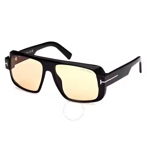 Tom Ford | Turner Brown Photochromatic Navigator Men's Sunglasses FT1101 01E 58