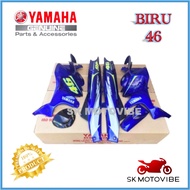 {HLY } YAMAHA Y125 Y125ZR 125ZR COVERSET / COVER SET BODY COVER BIRU 46 / 46 BLUE