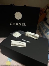 chanel 紙盒 紙袋 山茶花