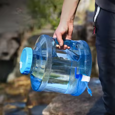 7.5L Portable Water Container Multifunction Water Storage Carrier Leakproof Water Storage Container 