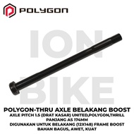 As TA Polygon 12 x 142 12 x 148 12 x 150 12x142 12x148 Frame Boost AM Coarse Thread Pitch 1.5 174mm 