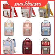 Trendy Macaroon Doughnut Rucksack Backpack Unisex For Students