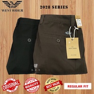 [ WEST RIDER ] ( SIZE 28-48 ) SLACK REGULAR FIT / JEANS SLACK / 100% COTTON PANTS / SELUAR PANJANG L