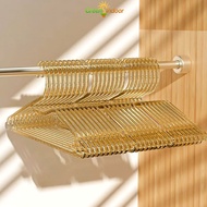 GANTUNGAN 50pcs Sparkling Crystal Non-Slip Clothes Hangers Adult Clothes Hangers Aesthetic Hangers 4