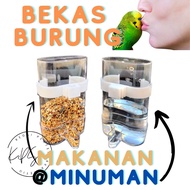 ❒ Bekas Air Bekas Makanan Burung Automatik Dua Fungsi Bekas Air Burung Bekas Minuman Burung Bird Feeder Or Waterer