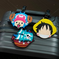 LTEA One Piece Luffy Straw Hat Luggage Tag Pendant Luggage Tag Boarding Check-in Tag Travel Luggage 