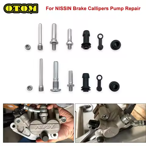 For NISSIN Caliper Motorcycle Front Rear Brake Caliper Pump Repair Kit HONDA HONDA KAWASAKI SUZUKI J