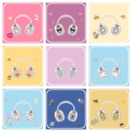 For Apple AirPods MAX Cute Bear Cartoon Astronaut Earphone Case for AirPods MAX soft TPU Transparent Protector Cover