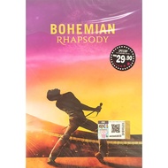 English Movie Bohemian Rhapsody  (DVD) (2018)