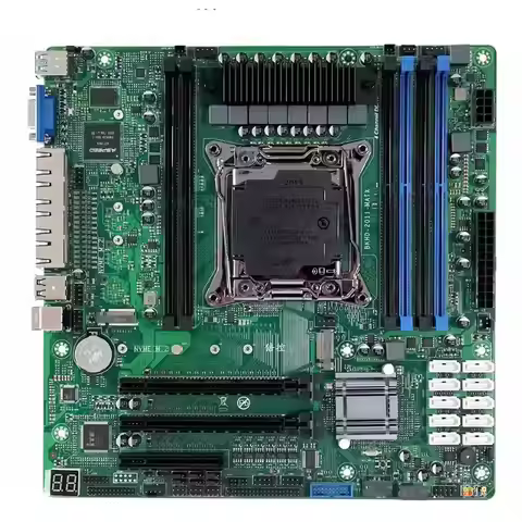 Intel Xeon E5 V3 V4 C612 X99 NAS Motherboard Soft Router Network Appliance DDR4 DIMM LGA2011 10 SATA