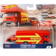 Hot Wheels Team Transport PORSCHE 962 FLEET FLYER MOMO