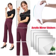 Thicken 2mm Flexible DIY Art Acrylic Mirror Wall Stickers/Self-adhesive Square Mirror Glass Tiles