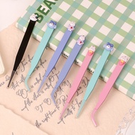 Macaron Cartoon Handmade Tweezers Pointed Elbow DIY Handbook Sticker Dedicated Stationery Clip