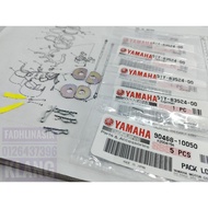 SET SPECIAL WASHER CLIP COVER METER RXZ TZR125 TZR 3PA 2RH ORIGINAL JAPAN. (PRICE FOR 8PCS)