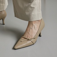 [SAPPUN] Celini Ribbon Pump Heels (5/7cm)