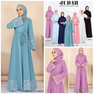 Ready Stok Jubah Cardigan 2in1 #9084 Set Jubah Lace Abaya Jubah Lace Muslimah Dress  Nursing Jubah B