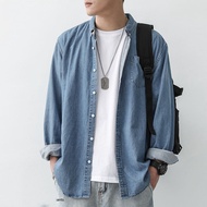 Men Demin Shirt Jacket